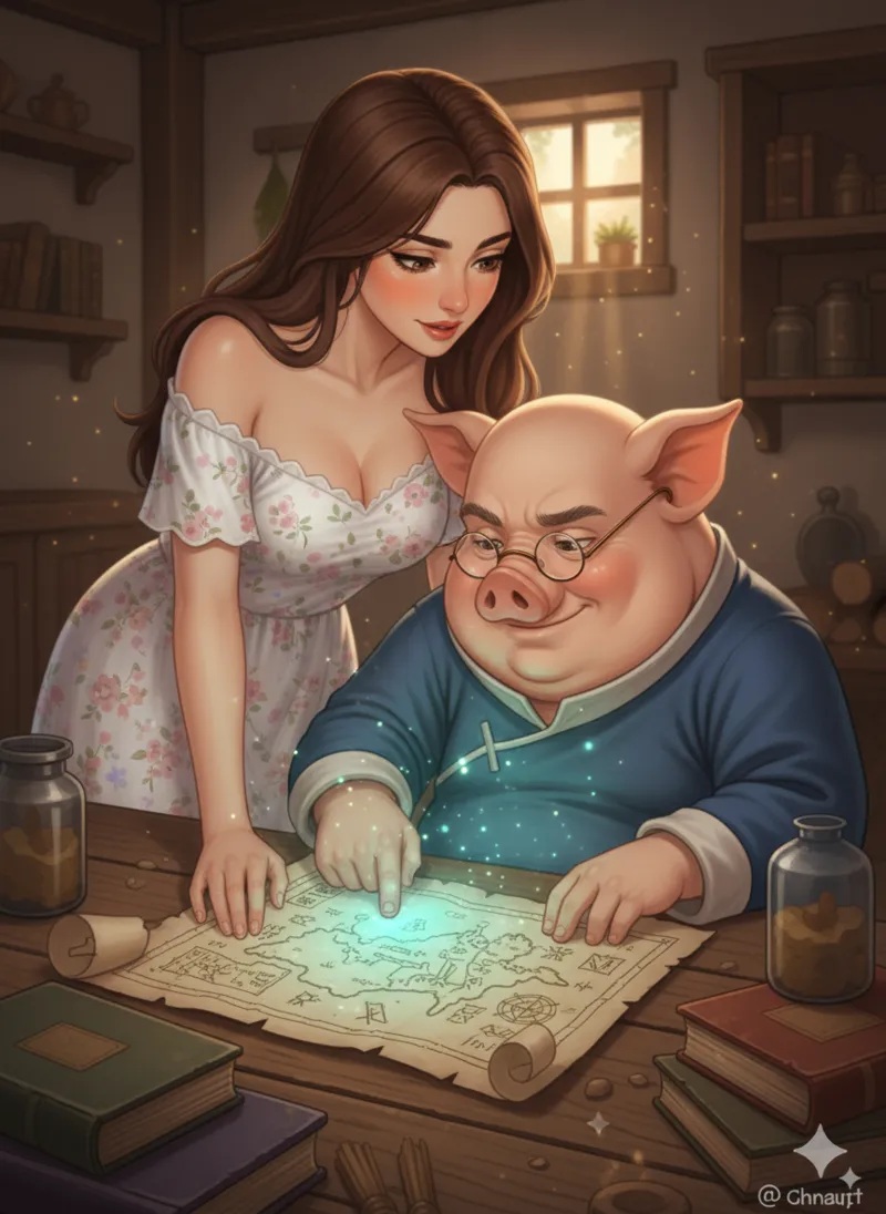 Luna in Pig world page 5 full