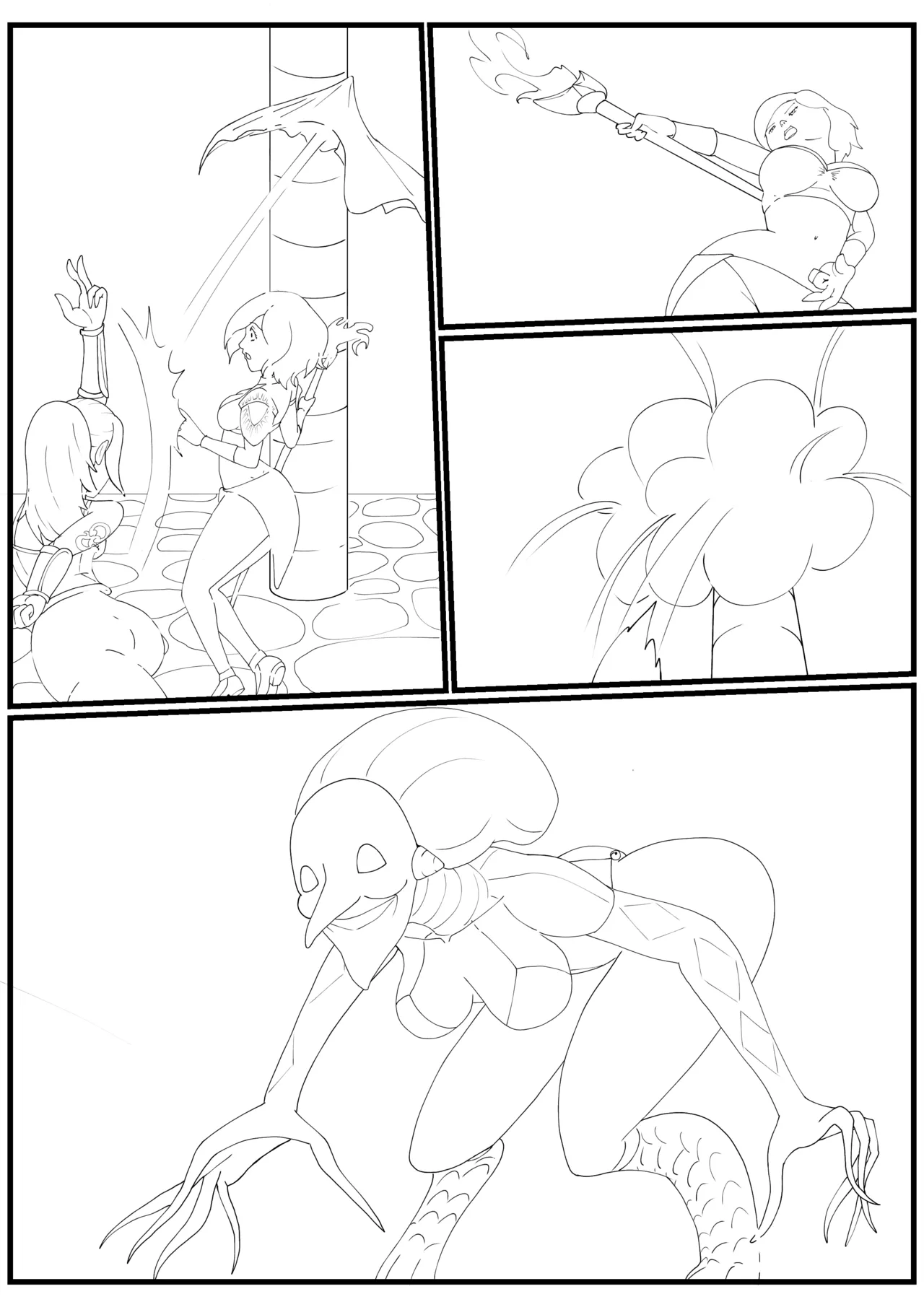 Arlequín hunting party page 2 full