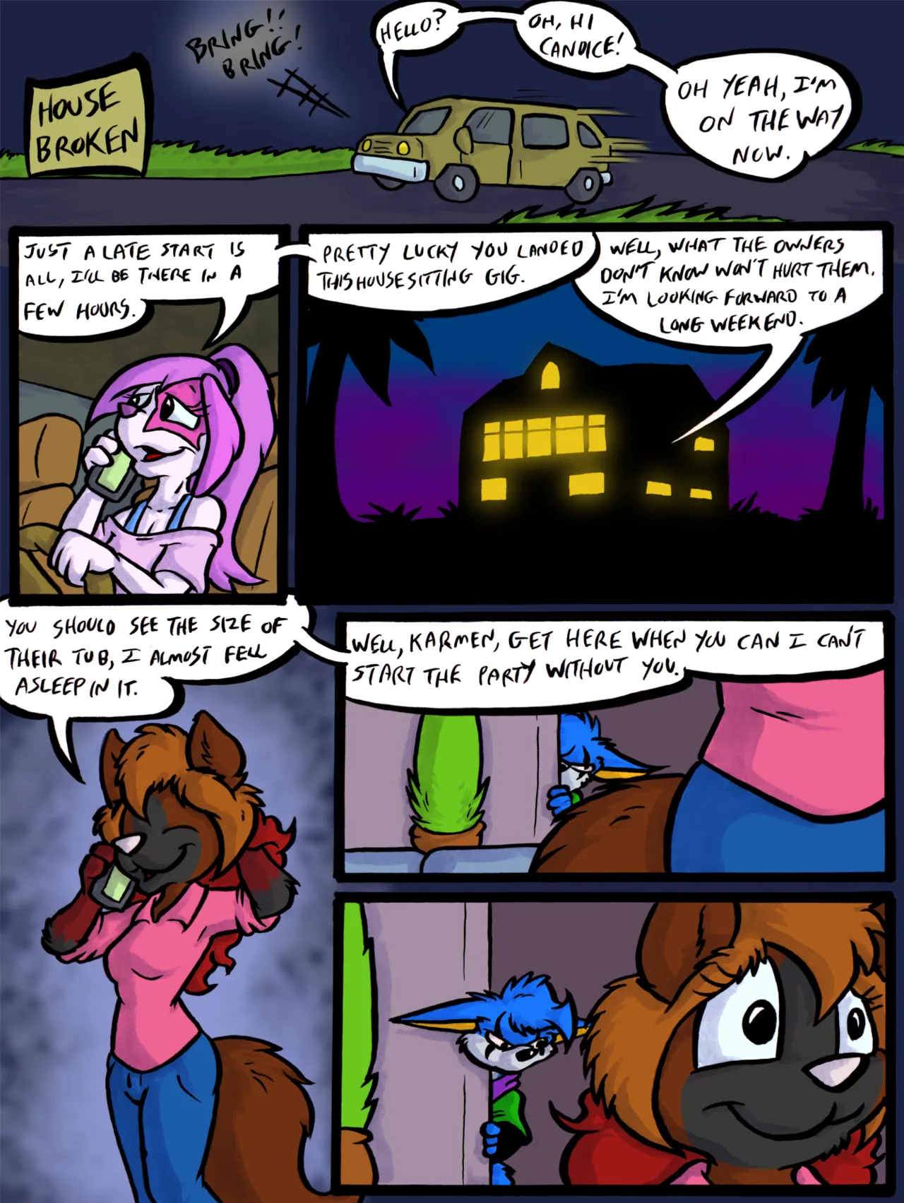 House Broken page 1 full