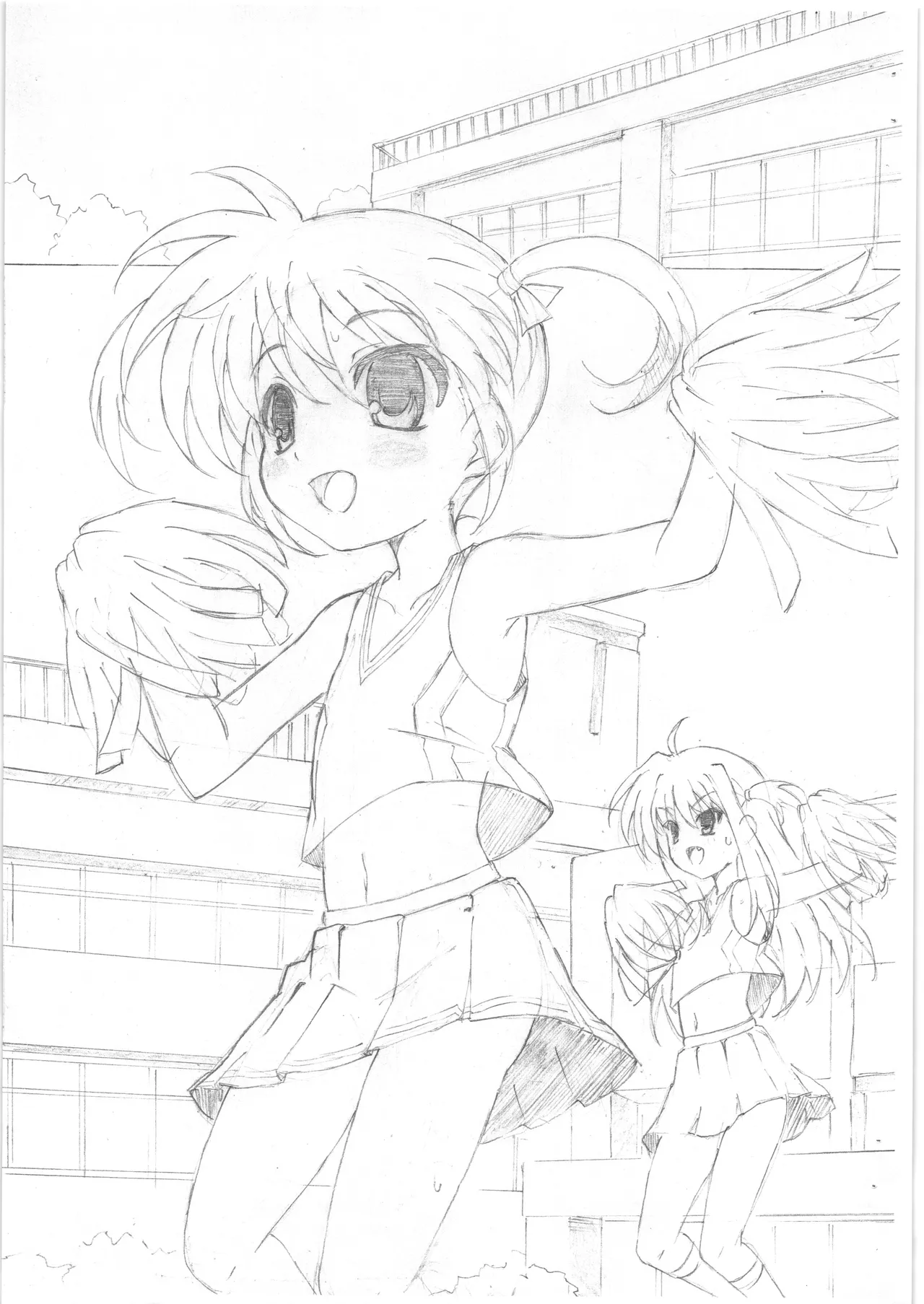 チアなのはさん 準備本 page 2 full