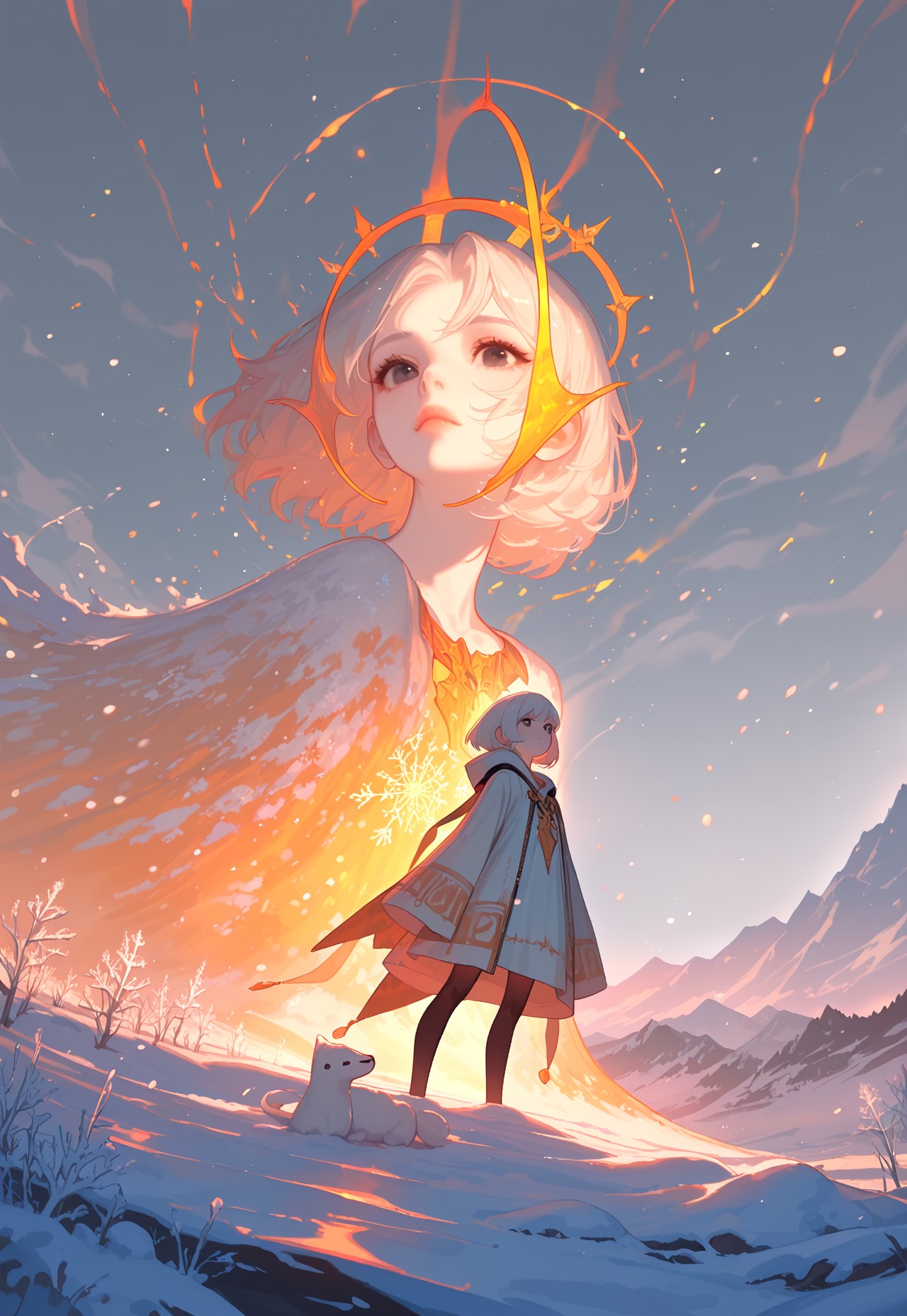 MISTY WINTER – SNOW GIRL CONFIDENT GAZE page 6 full