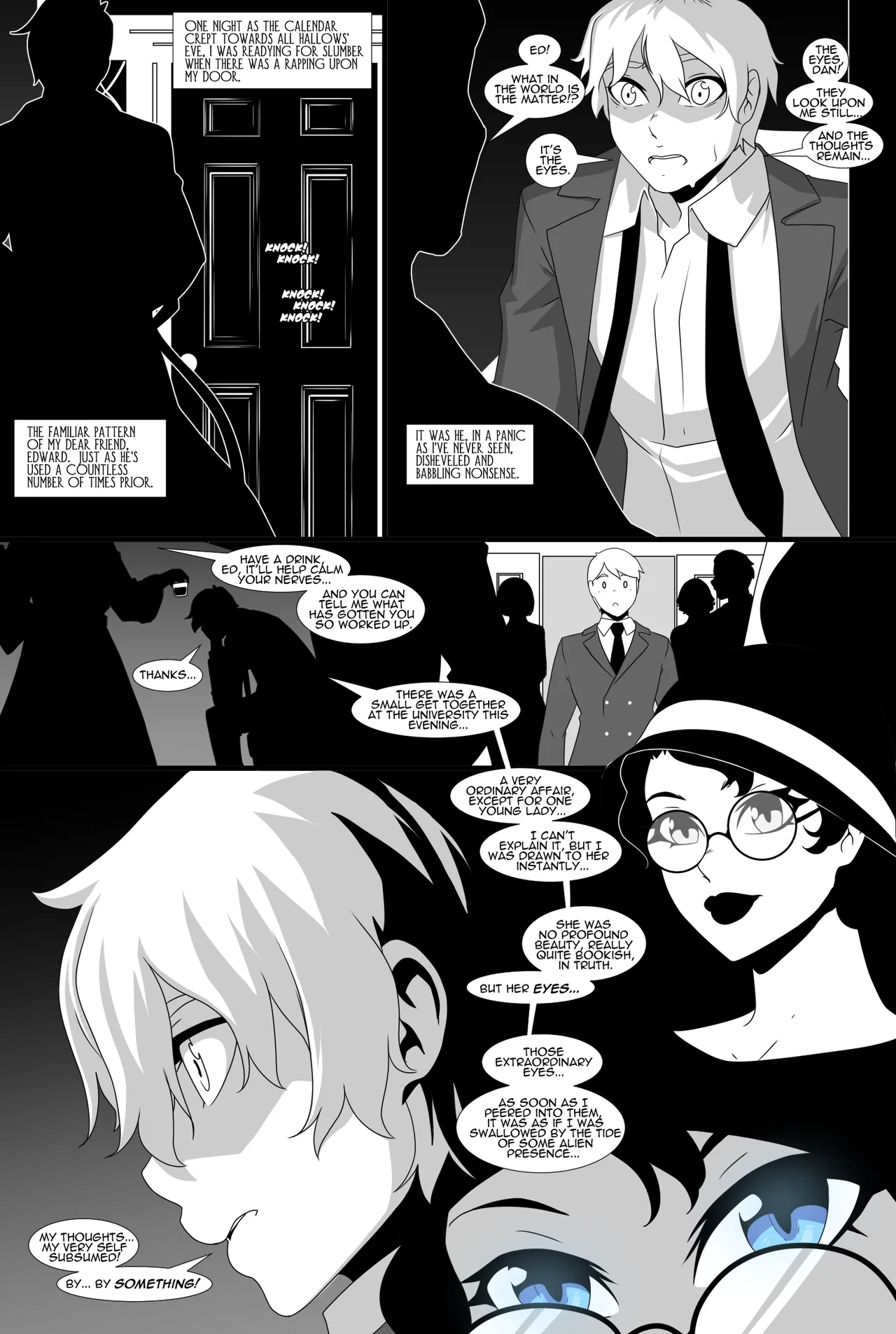 The Something on the Doorstep page 1 full