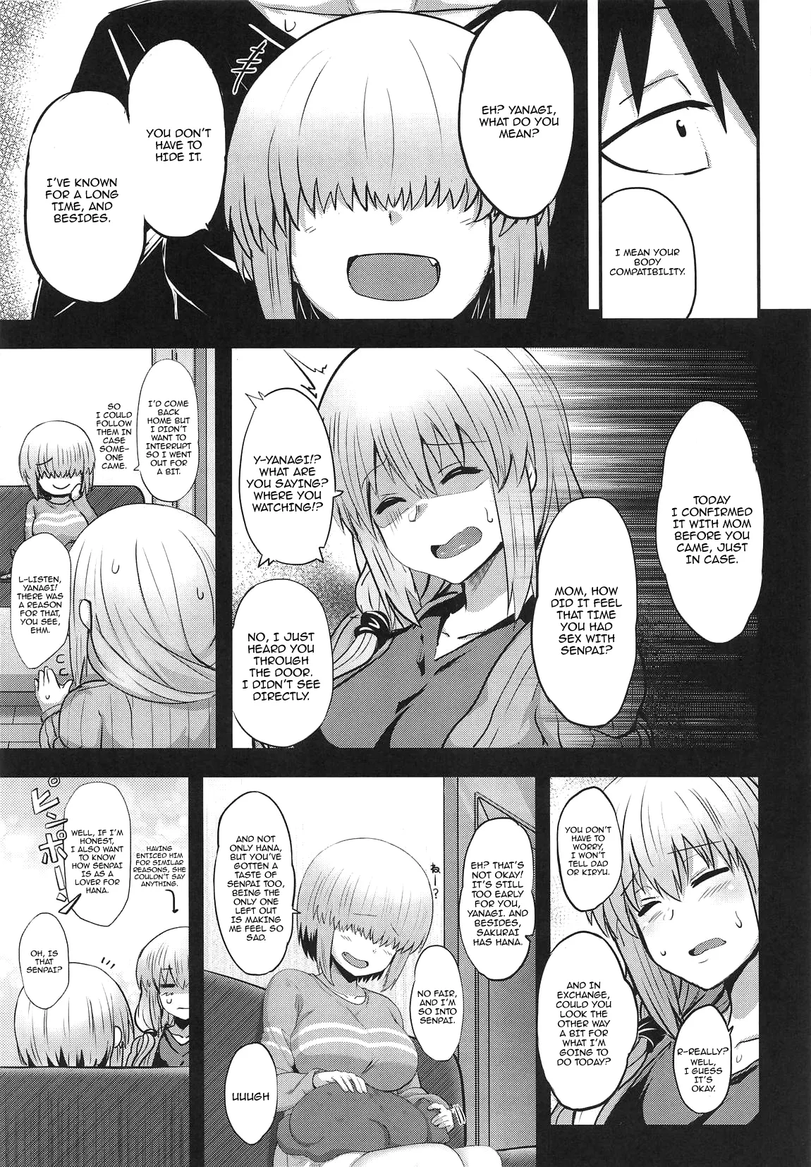 Uzaki Yanagi mo Mazaritai | Uzaki Yanagi Wants to Be Included page 4 full