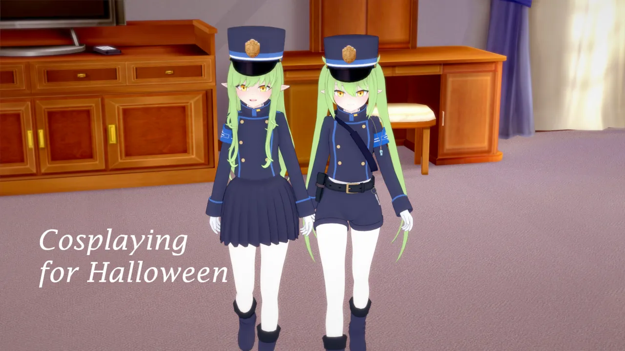 Cosplaying for Halloween page 1 full