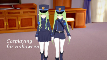 Cosplaying for Halloween cover