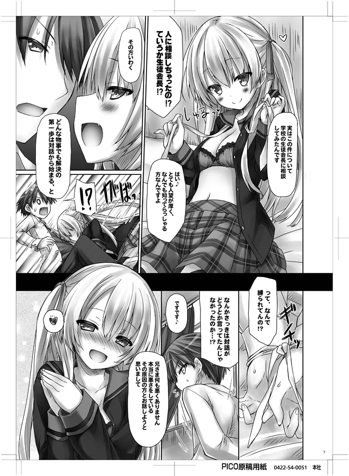 Imouto wa Mada Honki Dashitenai dake. page 6 full