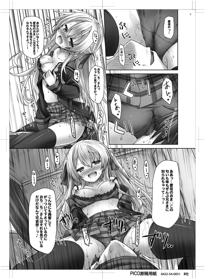 Imouto wa Mada Honki Dashitenai dake. page 8 full