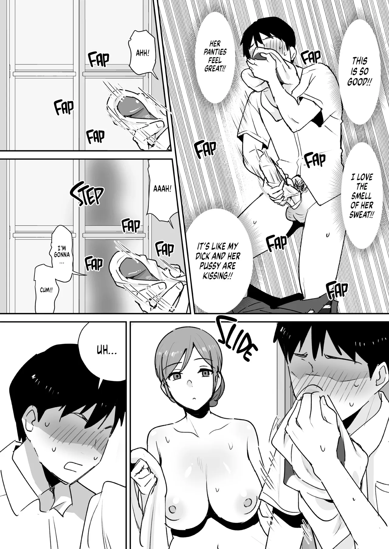 My Friend's Mom is Weak to a Huge Cock page 8 full