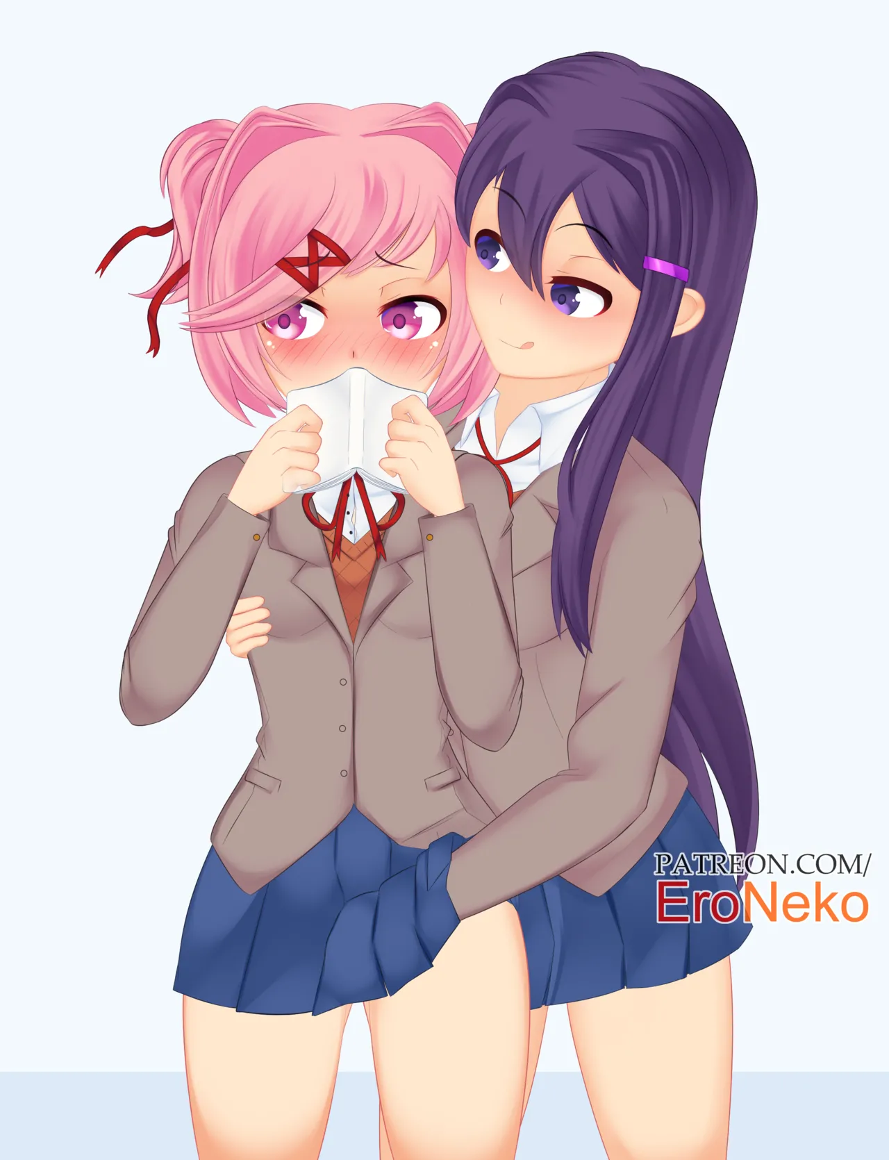 Natsuki x Yuri page 1 full