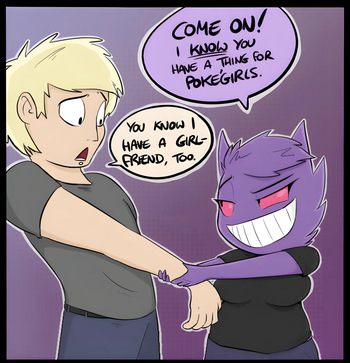 Gengar Seducing Someone cover