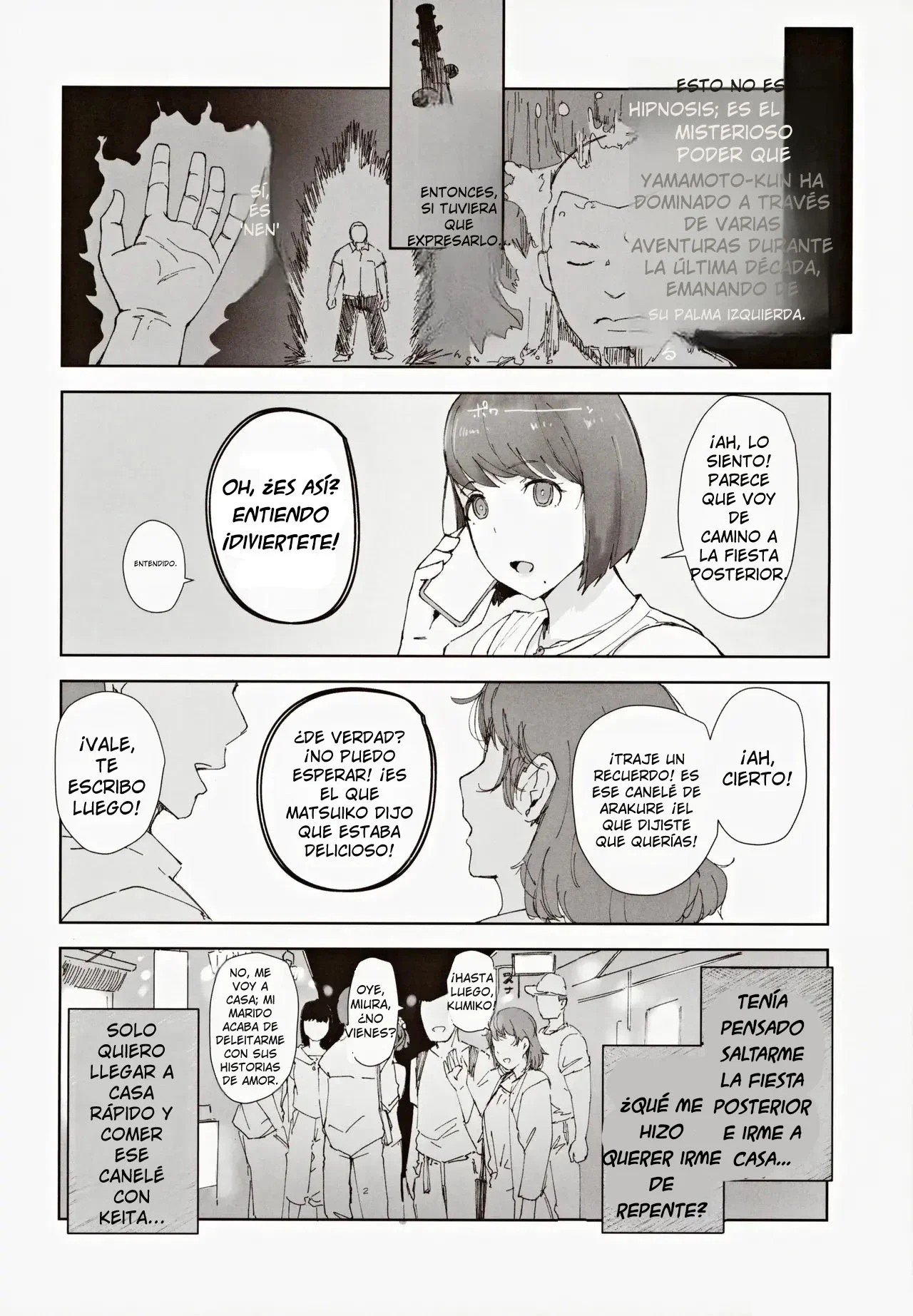 Hayaku Kaette Anata to Canelé o Tabetai - Longing to Be Home. Savoring Canelé with You | Quiero Llegar Rápido a Casa y Comer Canelés Contigo page 5 full