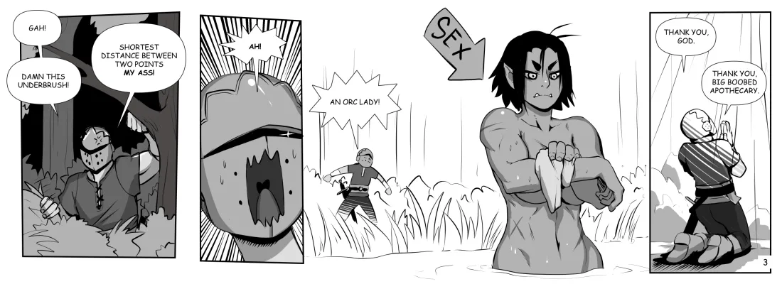 Monster Humper #1-5 page 4 full