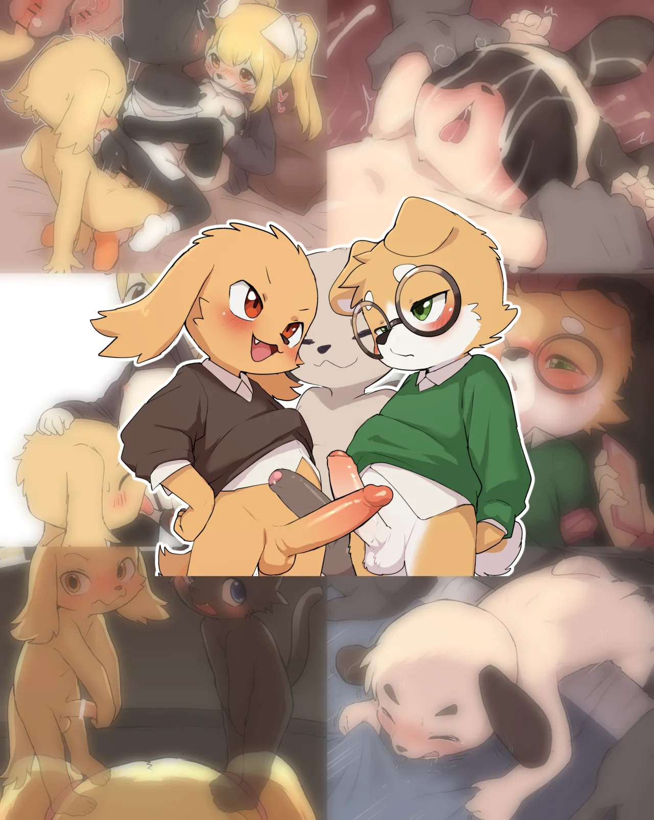 Manmosu Marimo - Hung Brats &amp; Friends page 1 full