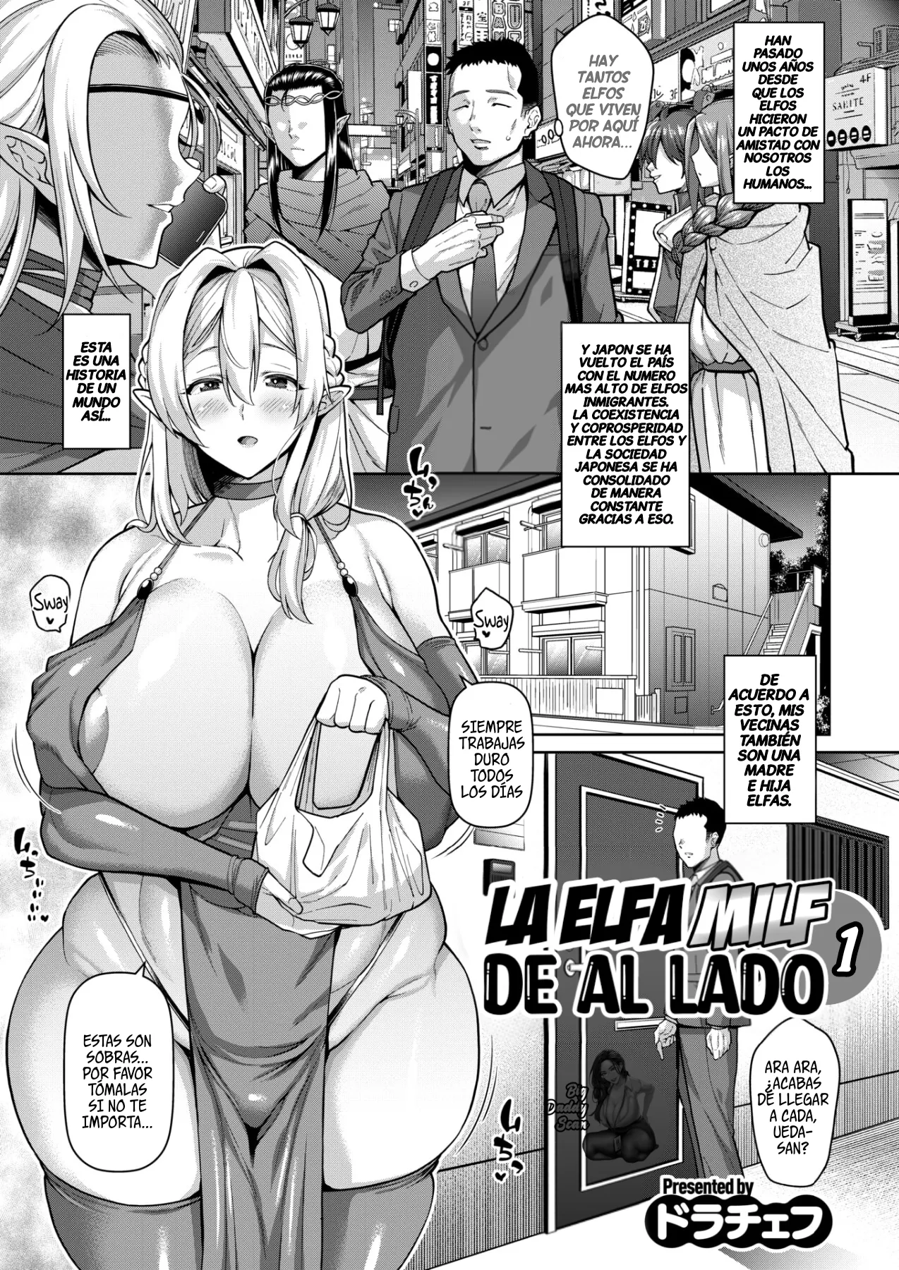Tonari no Elf Mama｜La Elfa MILF De Al Lado page 1 full