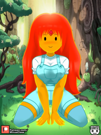 Flame Queen by artist:minusclass cover