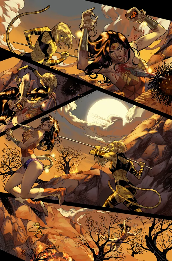 Unpublished Wonder Woman story pages by DrewEdwardJohnson page 2 full