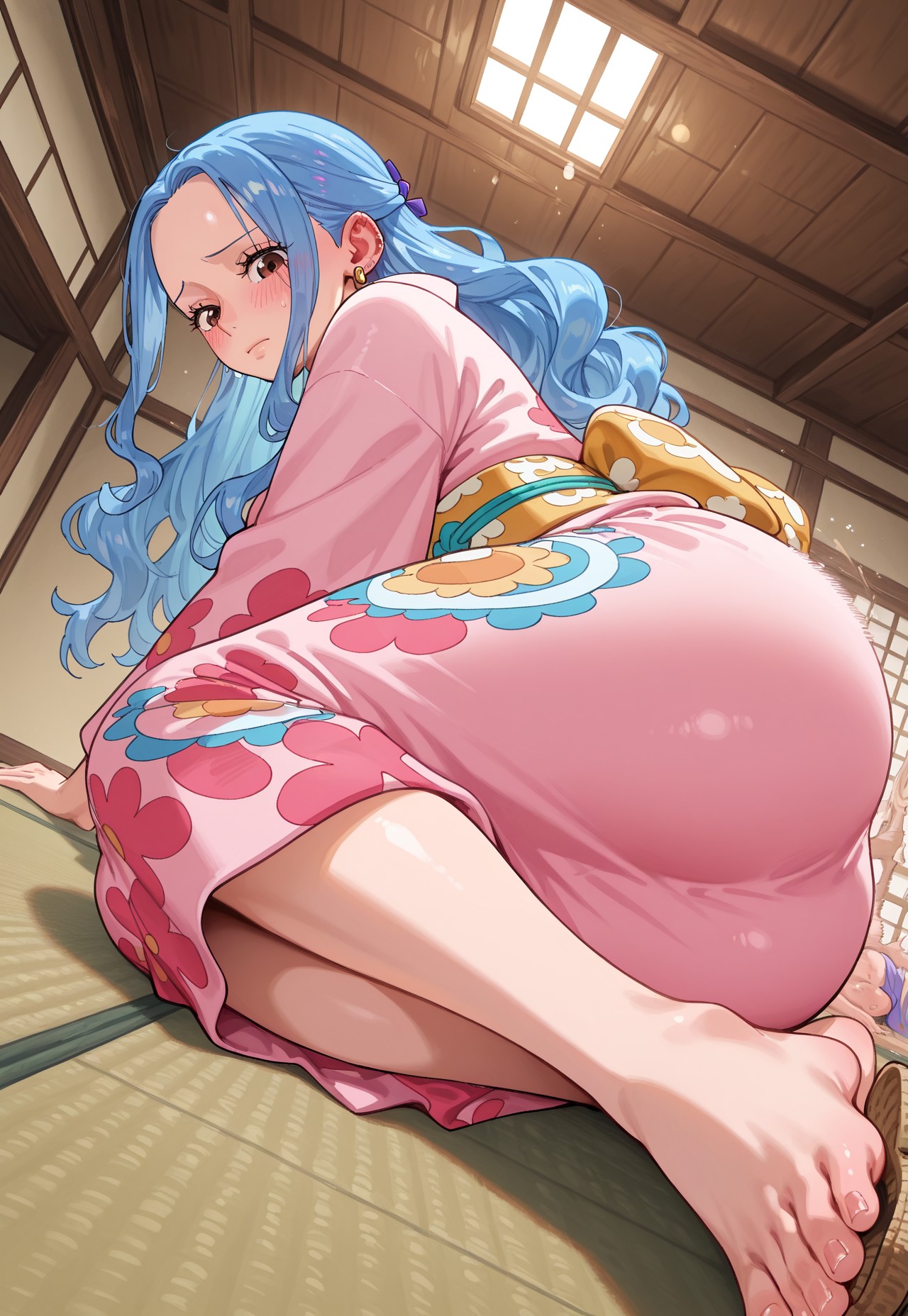 VIVI FLOOR POV – KIMONO FISHNET VIEW page 2 full