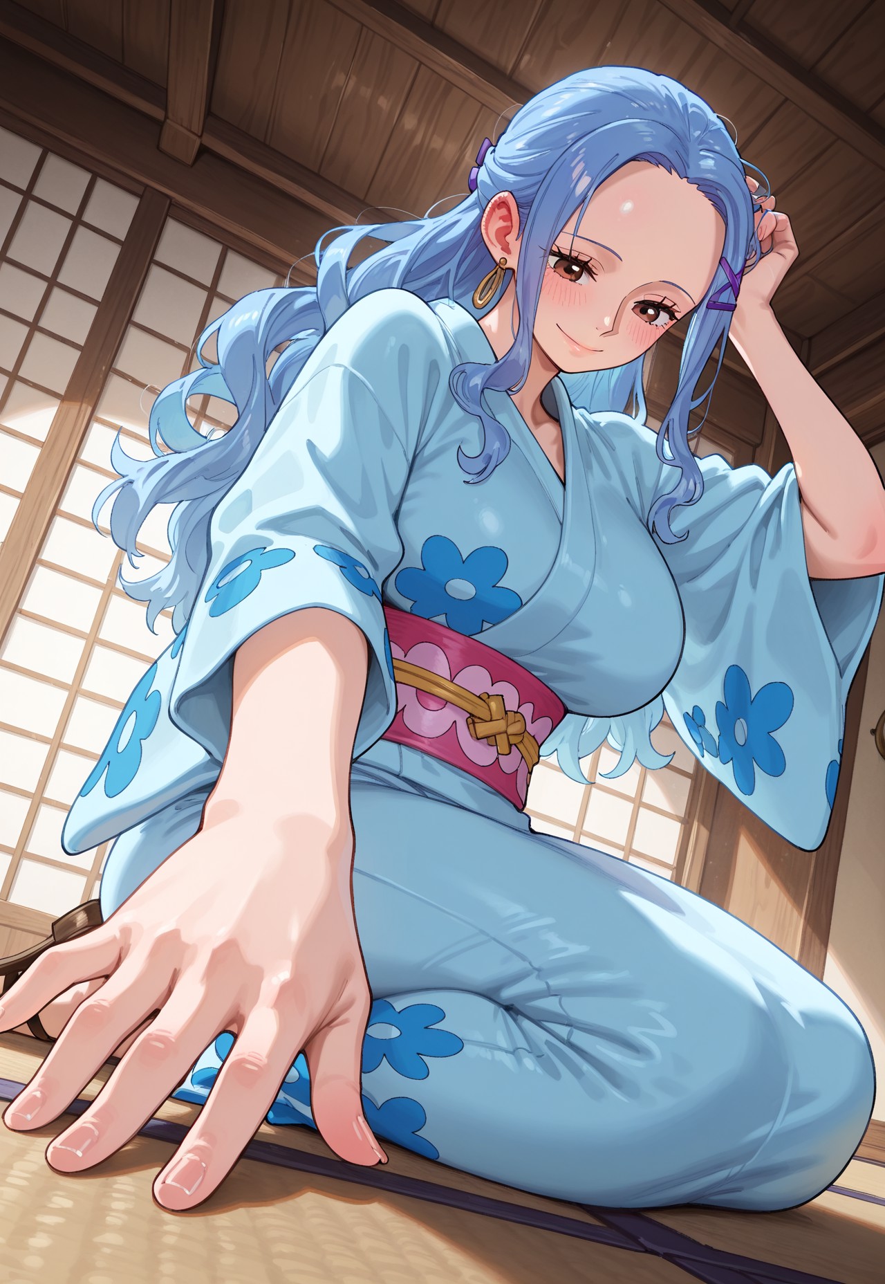VIVI FLOOR POV – KIMONO FISHNET VIEW page 7 full