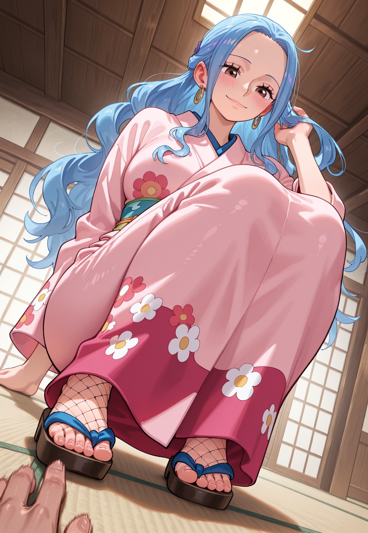 VIVI FLOOR POV – KIMONO FISHNET VIEW page 9 full