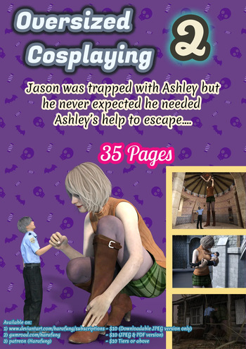 Oversized Cosplaying cover