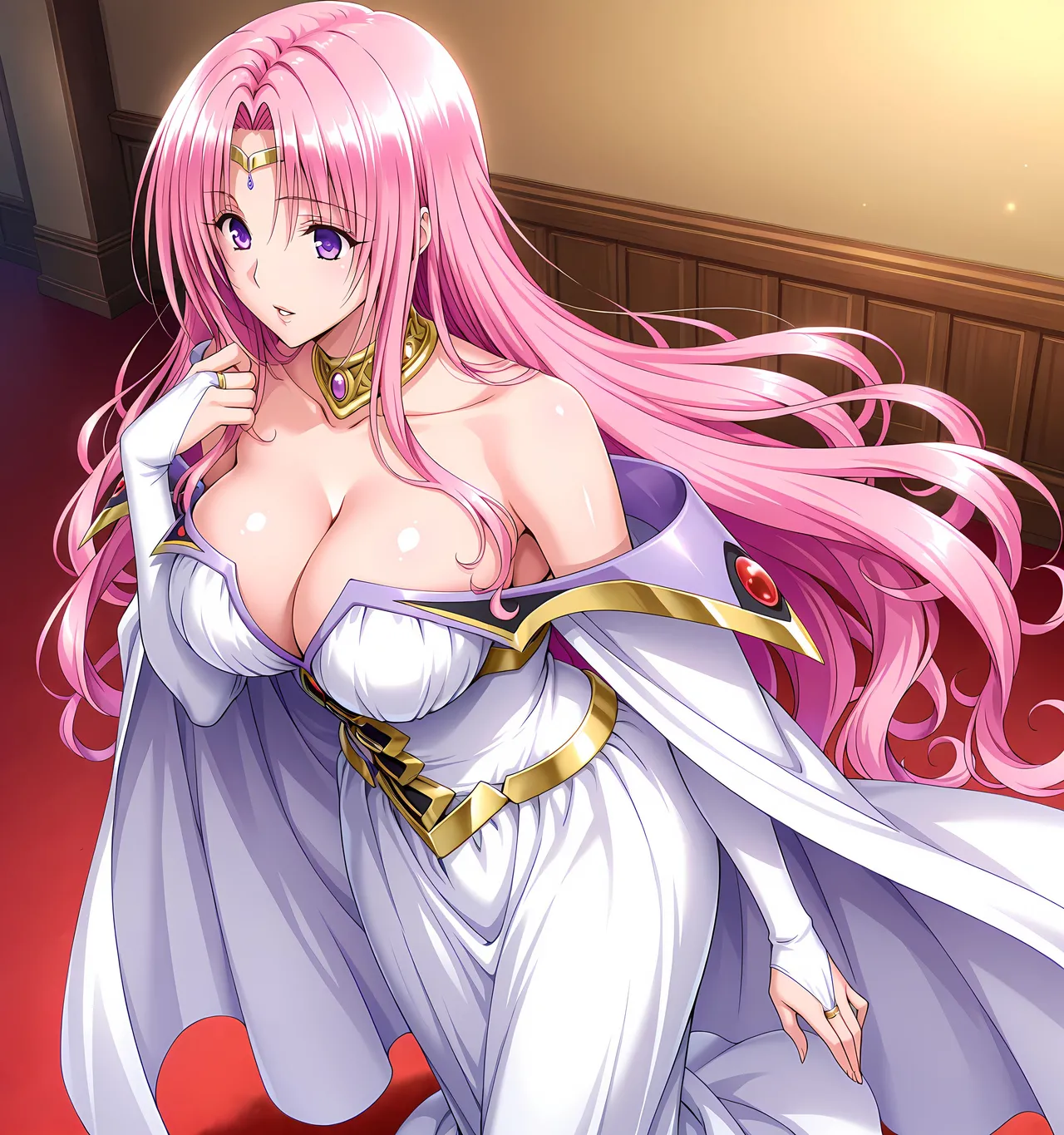 王妃洗脳丸呑み悪堕ち～淫魔化ドスケベ交尾～ page 2 full