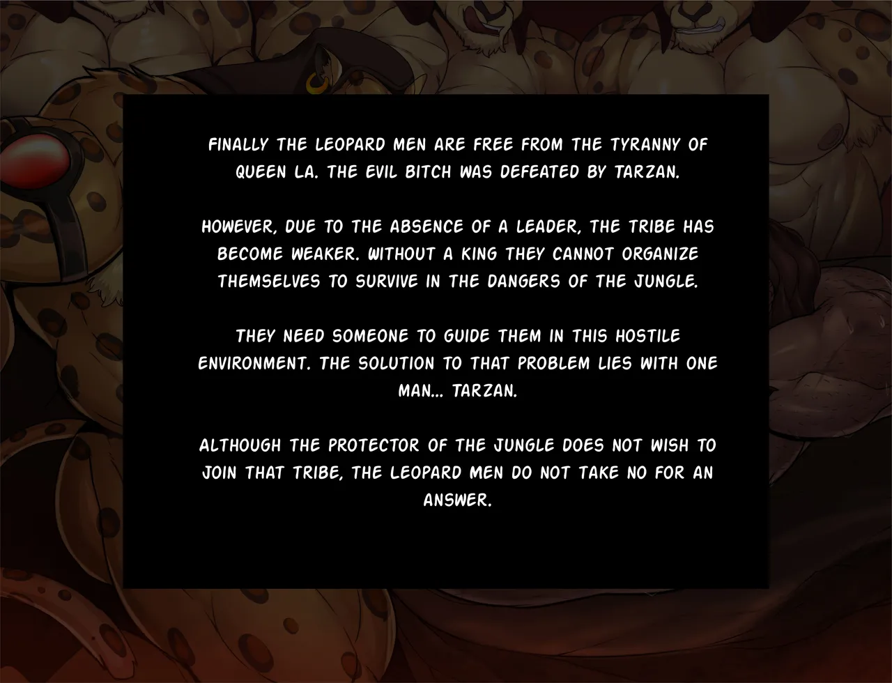 Tarzan Captured by the Leopardmen page 1 full