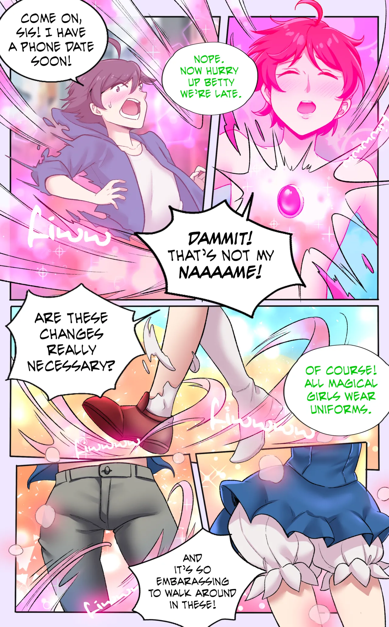 My Big Sister, Seline page 6 full