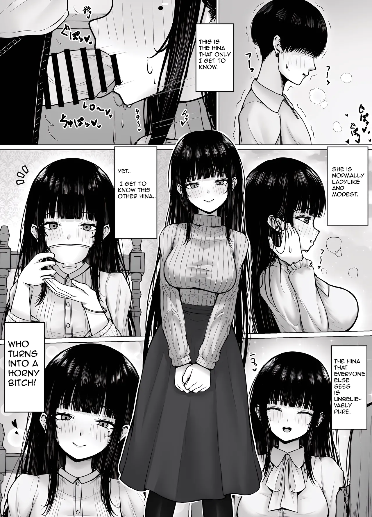 Hiru wa Seisokei, Yoru wa Nikushokukei Kanojo page 6 full
