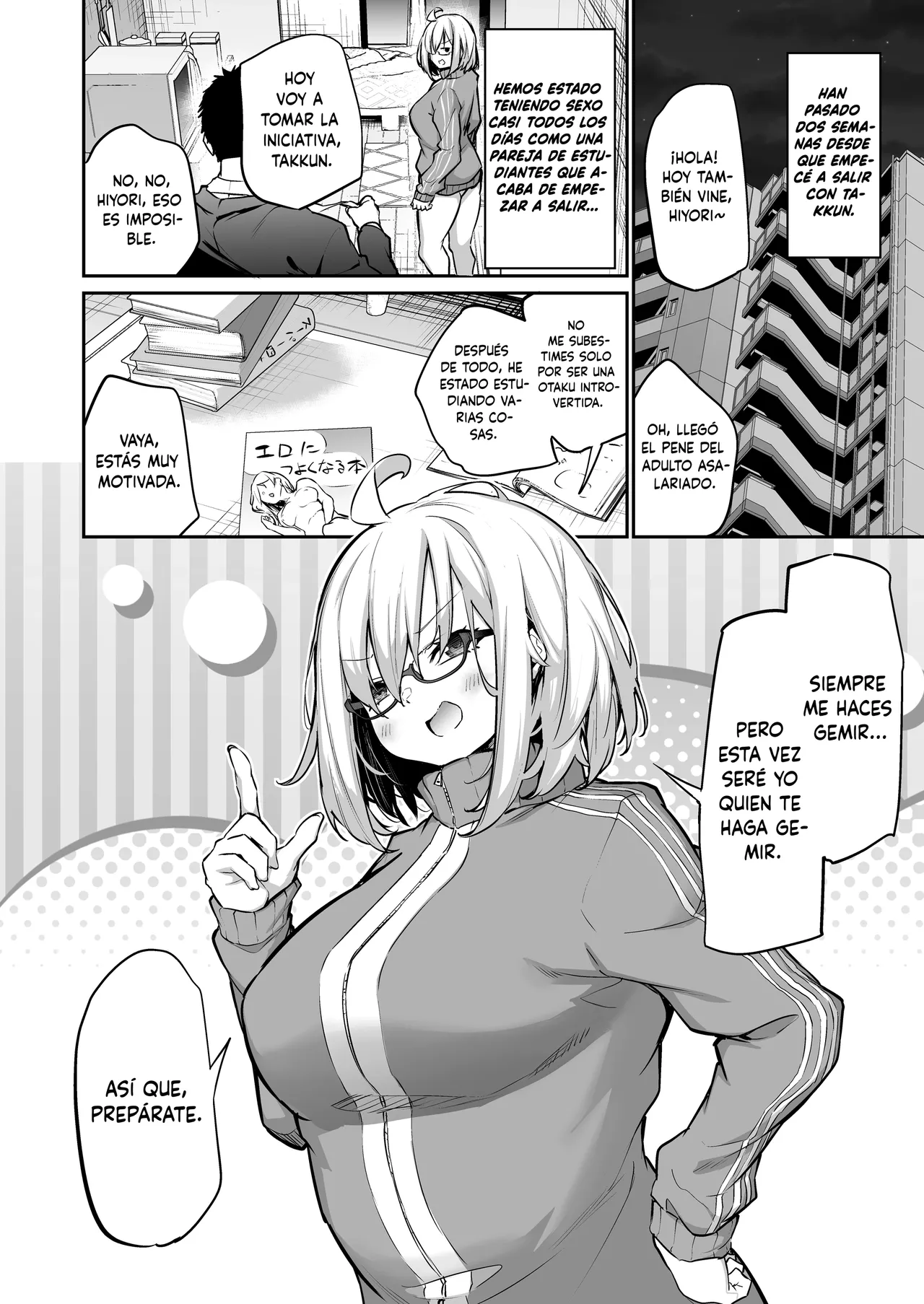 Furo Kyan Inkya Onna, Hatsu Kareshi Chinpo de Mesu ni Naru - Gojitsudan page 1 full