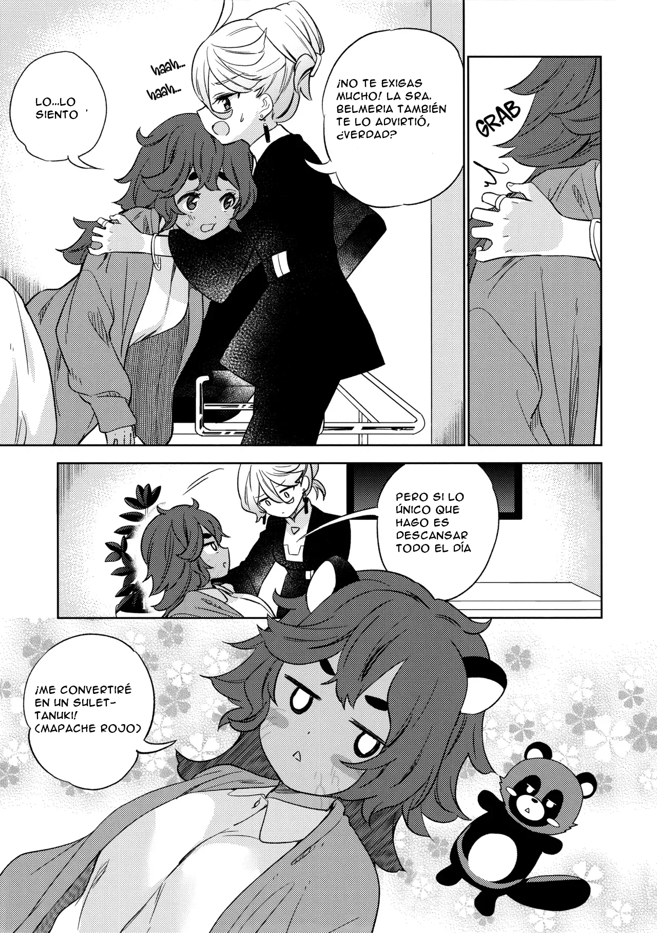 Kienai Ato, Egao No Riyuu, Onaka Ga Suite. page 6 full