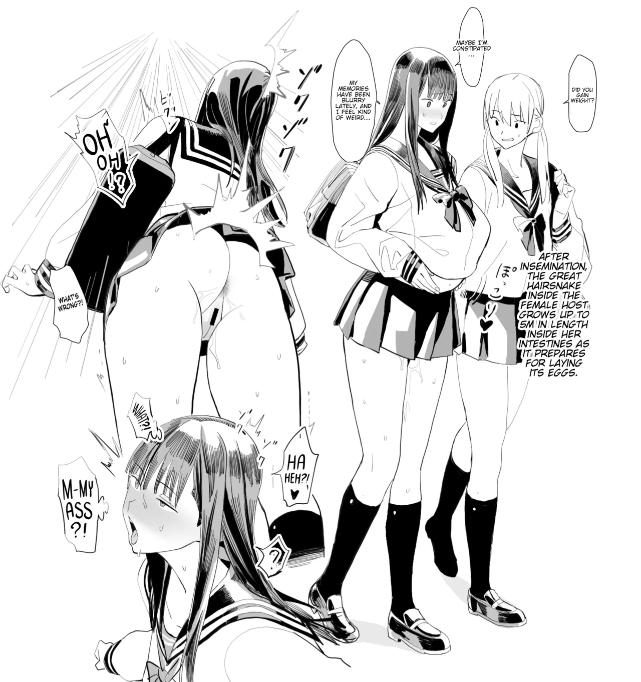 Oohariganemushi No Seitai | The Great Hairsnake page 7 full