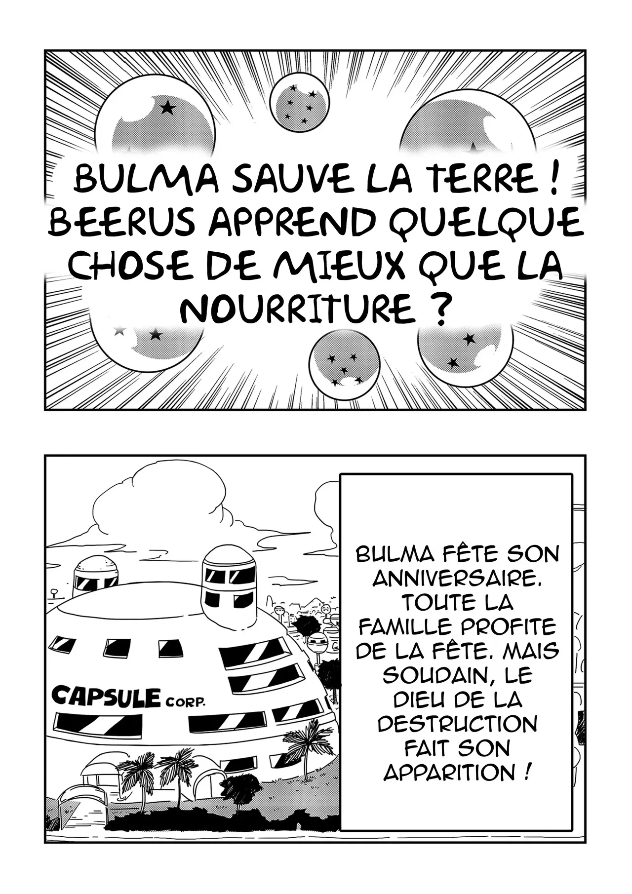 Bulma Saves the Earth | Bulma sauve la Terre page 2 full
