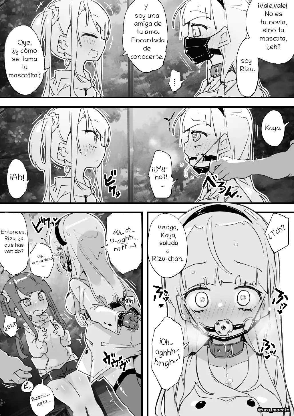 Chica yankee vs chica masoquista pervertida ~ Escolta forzada con exhibicionismo page 4 full