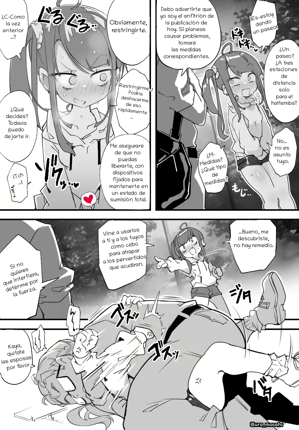 Chica yankee vs chica masoquista pervertida ~ Escolta forzada con exhibicionismo page 5 full