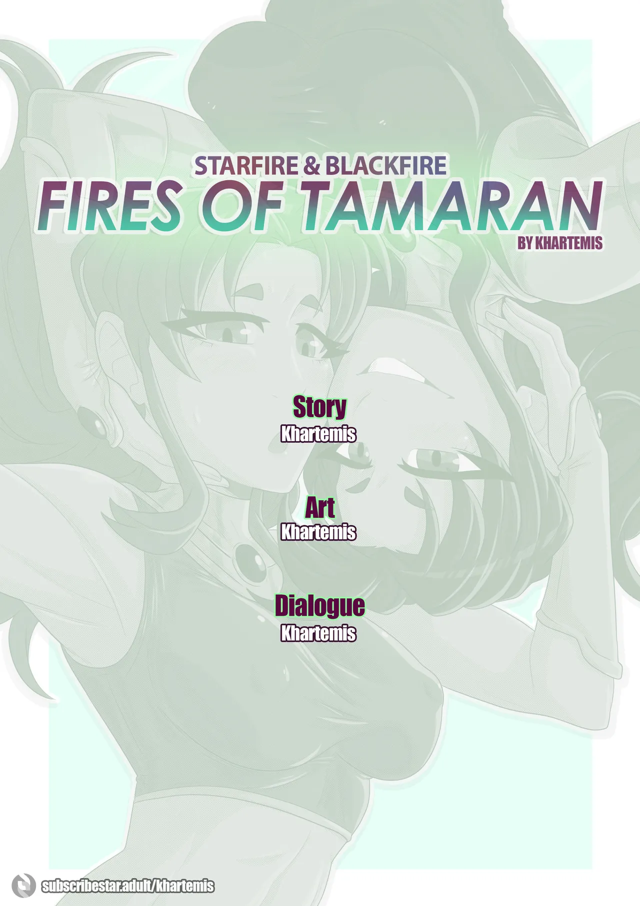 Starfire &amp; Blackfire, Fires of Tamaran page 2 full