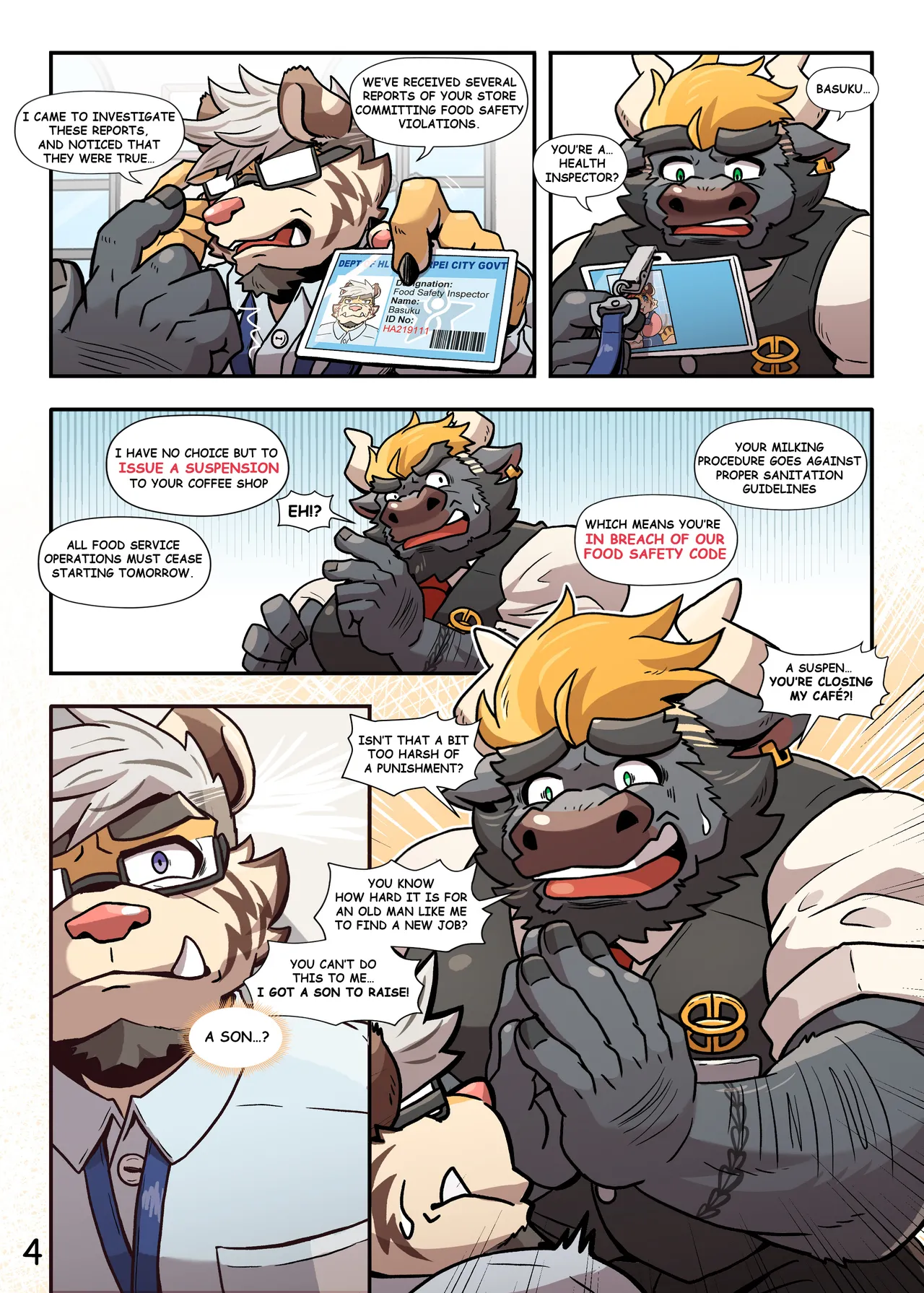 My Milky Daddies: Caffe Latte page 5 full