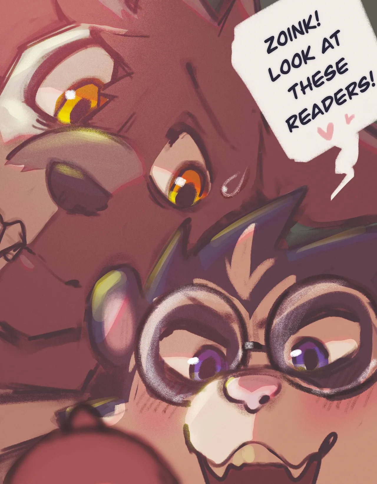 The Ghost and Nolan Opossum page 1 full