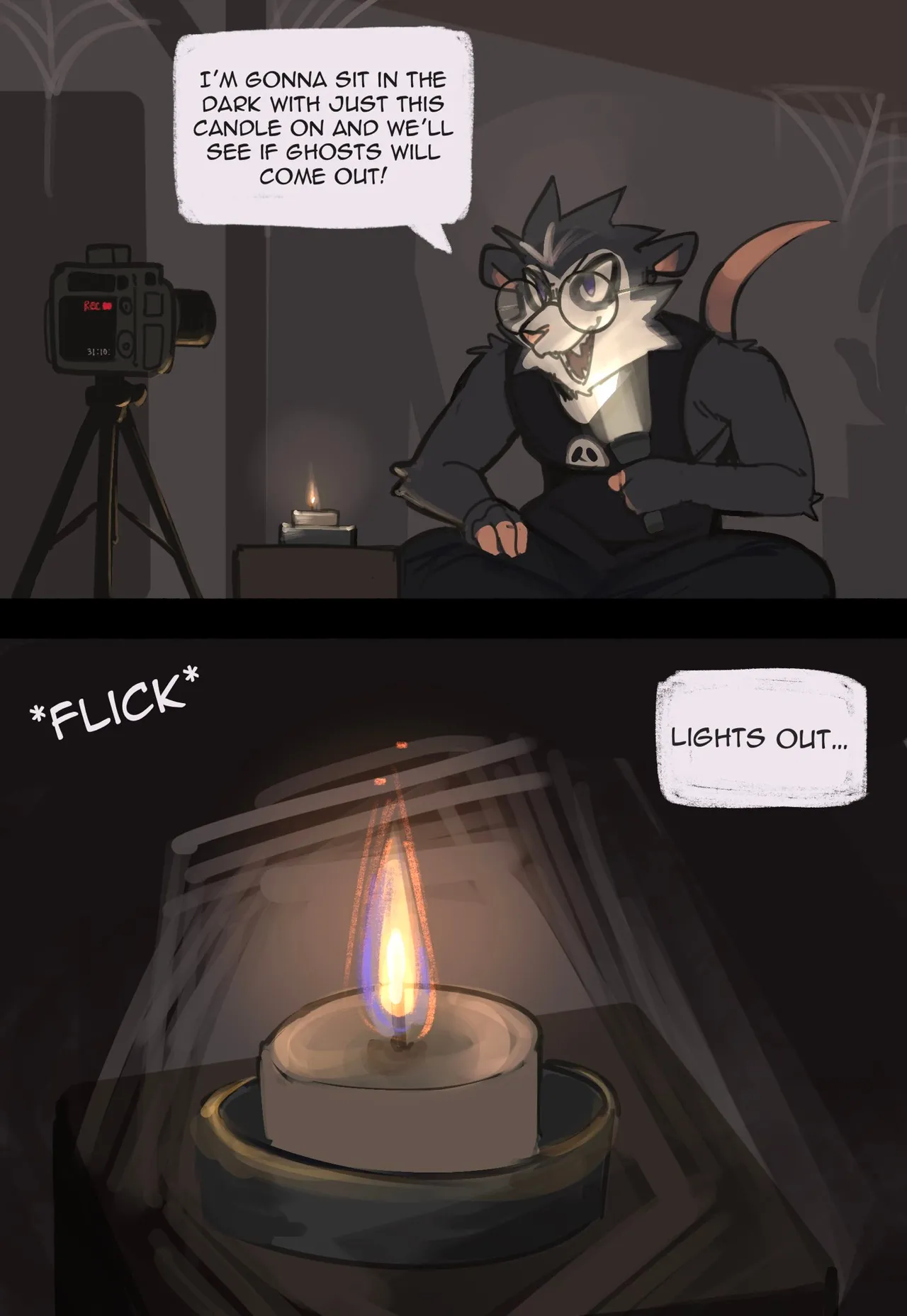 The Ghost and Nolan Opossum page 8 full