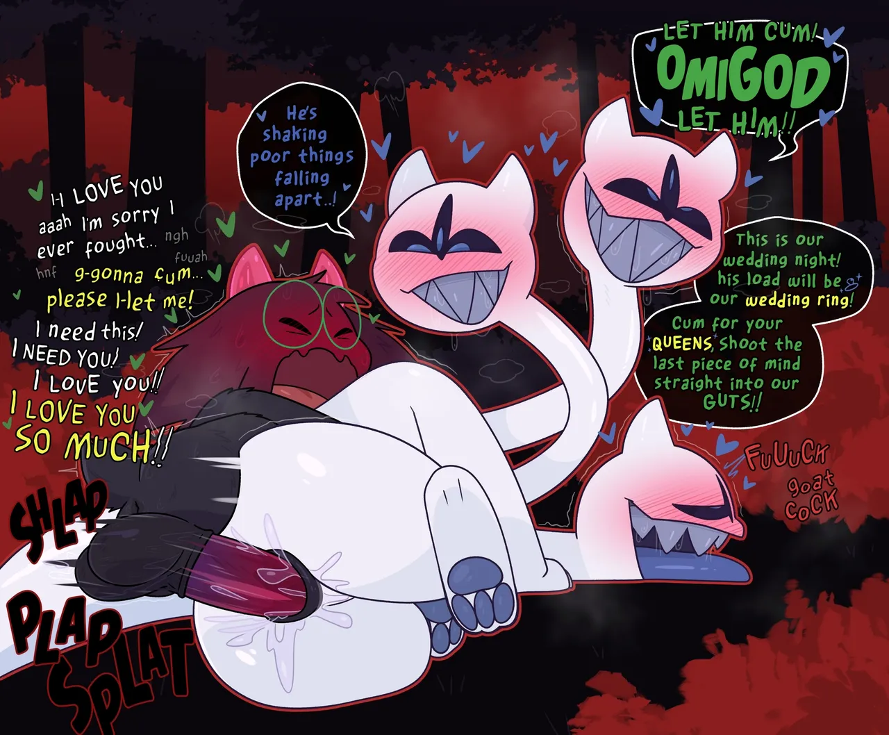 Ralsei x Clover page 9 full