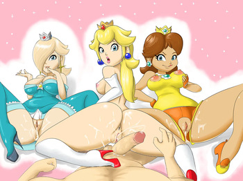 Super Mario Bros Princesses cover