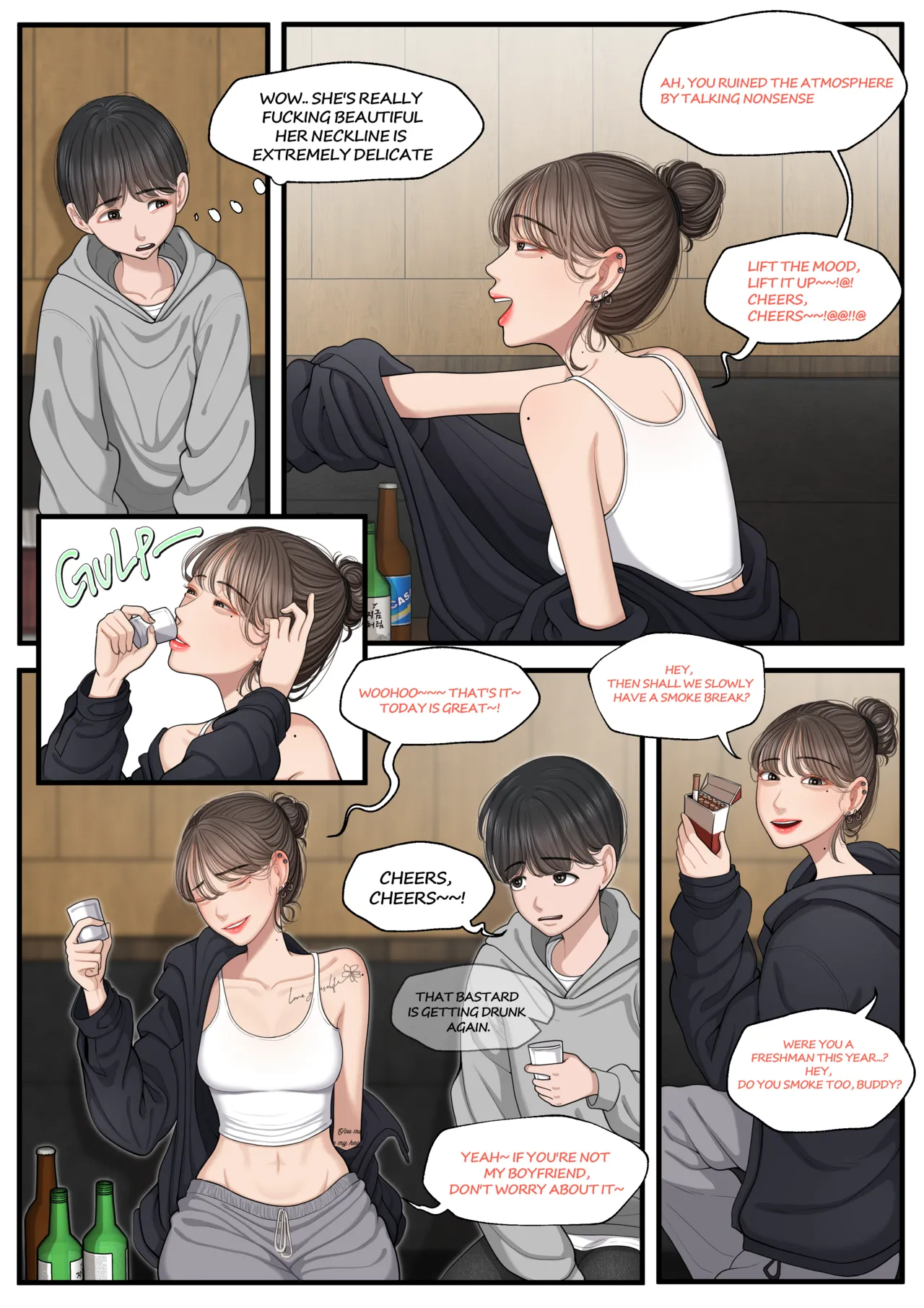 At a bar - Senior with a bad personality 1 &amp; 2 page 2 full