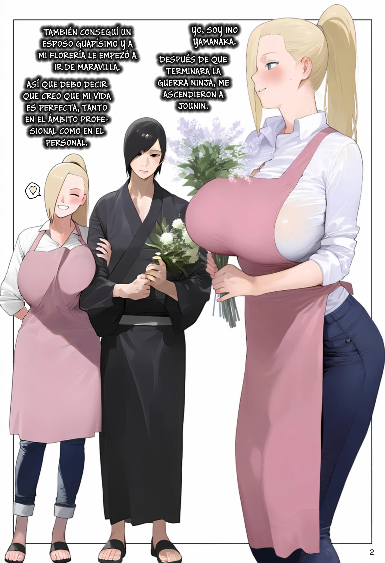 Saimin Ojisan ni Shihai Sareta Yamanaka-ke, Takuran Seishi de Kakeizu Uwagaki Ninshin-chuu page 2 full