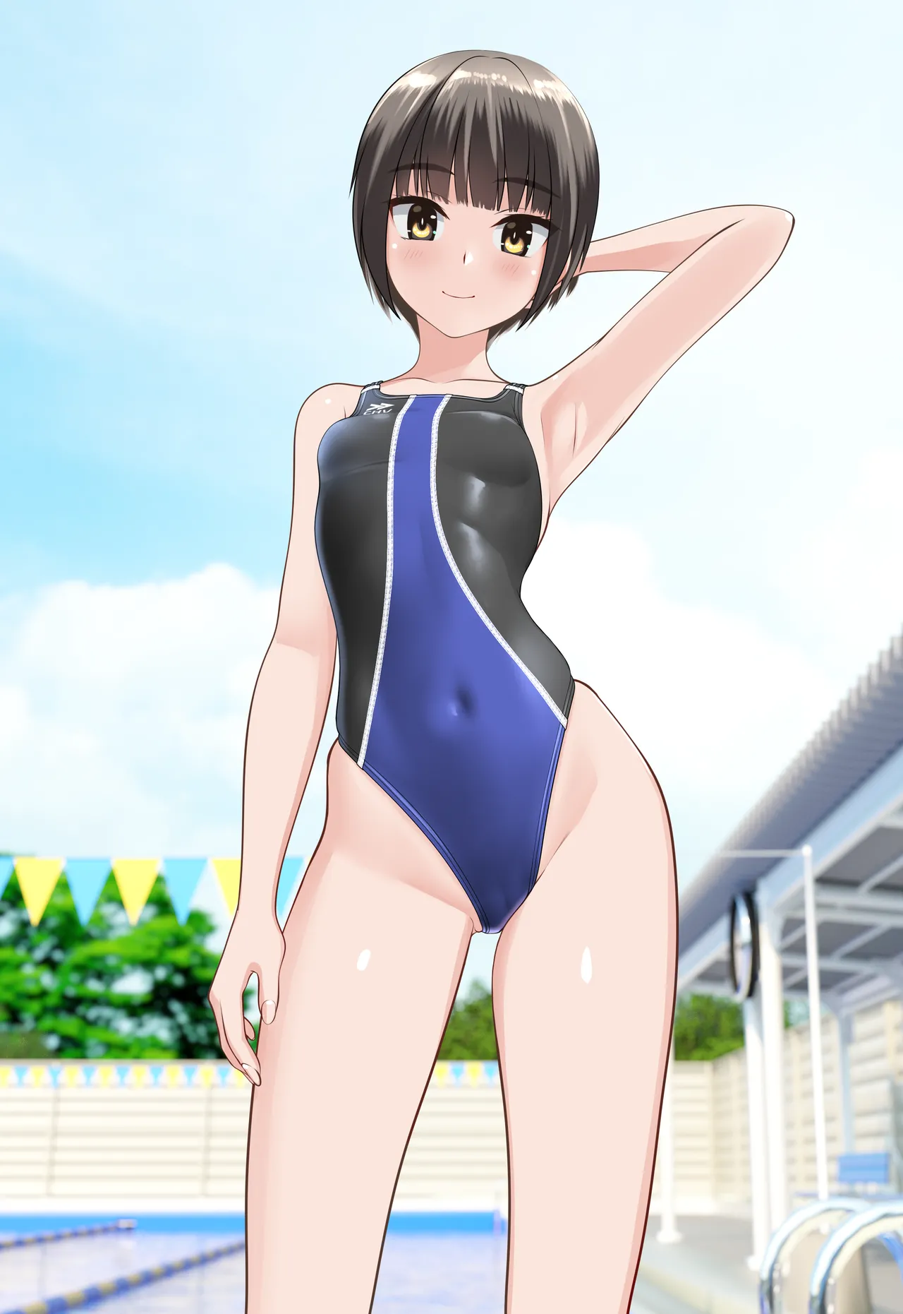 新背景+アオリ構図娘ちゃん page 3 full
