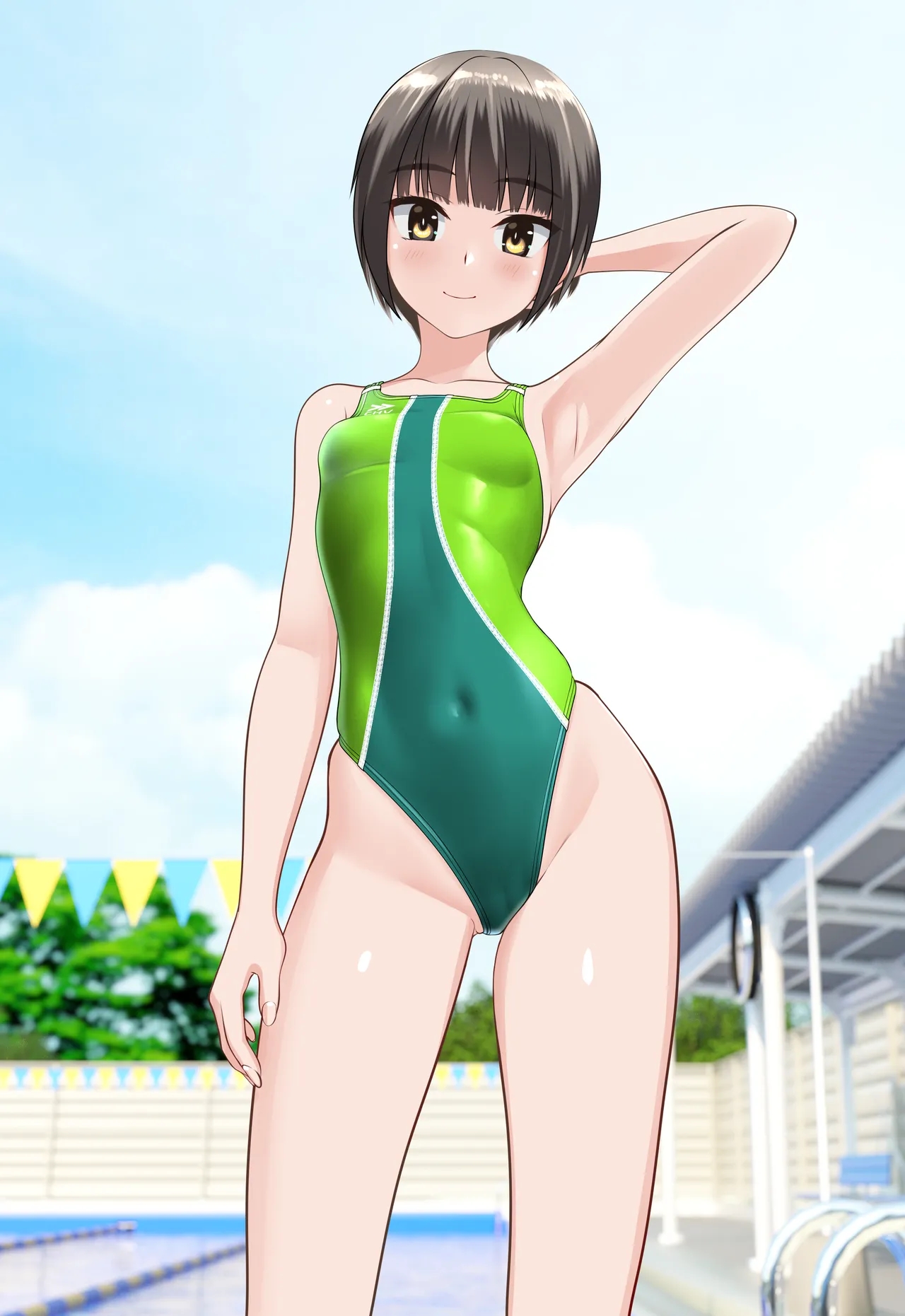 新背景+アオリ構図娘ちゃん page 4 full
