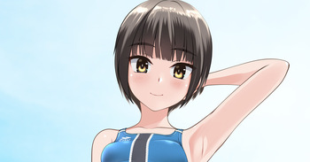 新背景+アオリ構図娘ちゃん cover