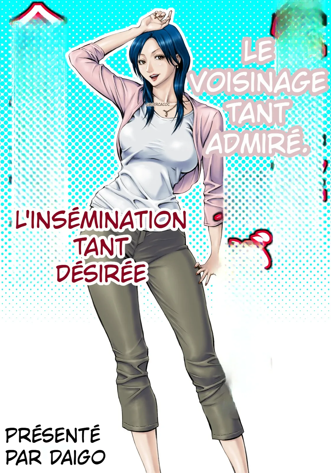 THE LADY DOWN THE STREET ASKED ME TO IMPREGNATE HER - page 1 full