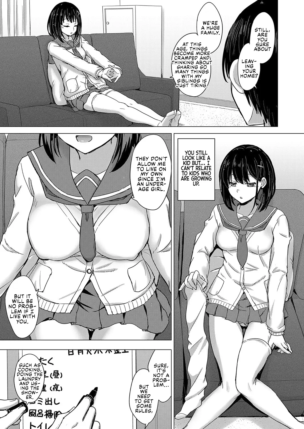 Living together with my high school niece. There’s no way nothing would happen page 4 full