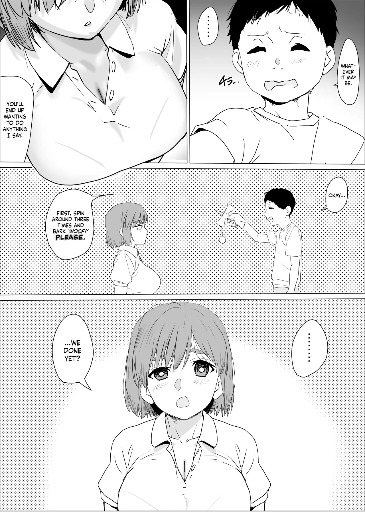 Bath Time with Big Sis ~Minoru-kun, the Paizuri Lover's Naughty Hypnosis Spell~ page 7 full