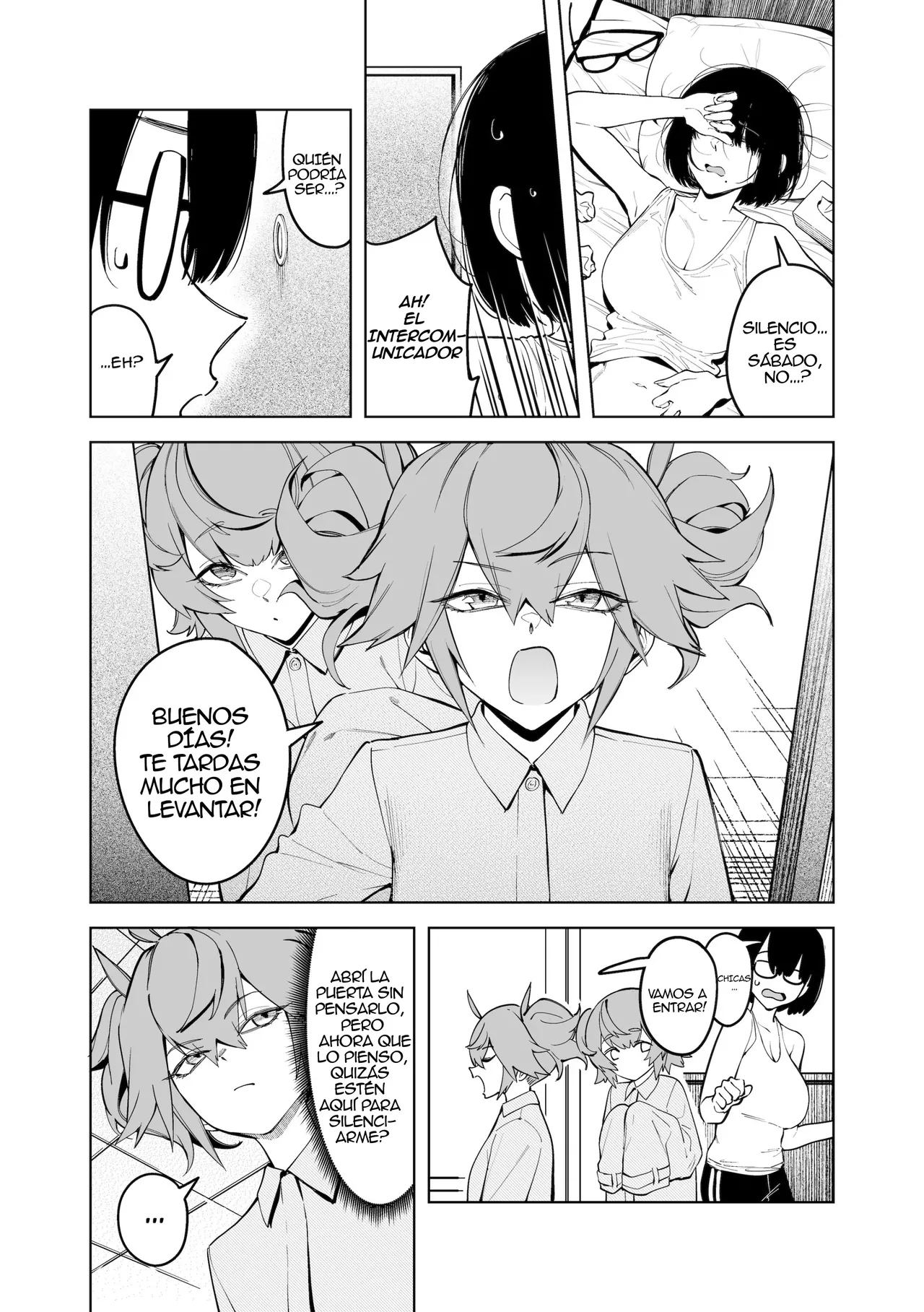 Otonari no Futago wa Yami Soshiki ni Nikutai Kaizou Sareta Moto Seigi Sentai Member Deshita｜Las Gemelas de al Lado Eran Exmiembros de un Escuadrón de Justicia que Fueron Modificados Físicamente por Una Organización Oscura page 8 full