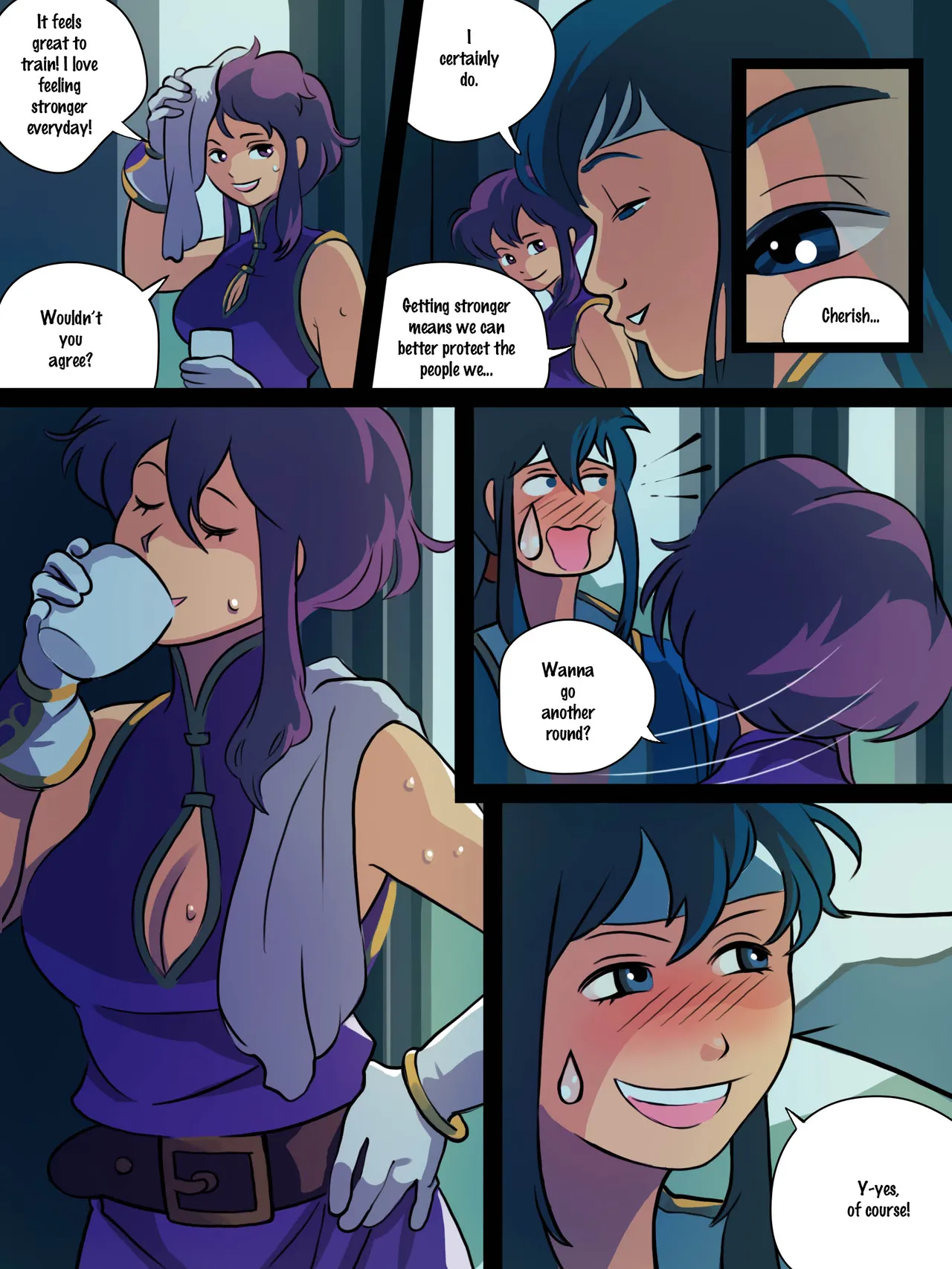 Larcei's Intimate Duel page 5 full